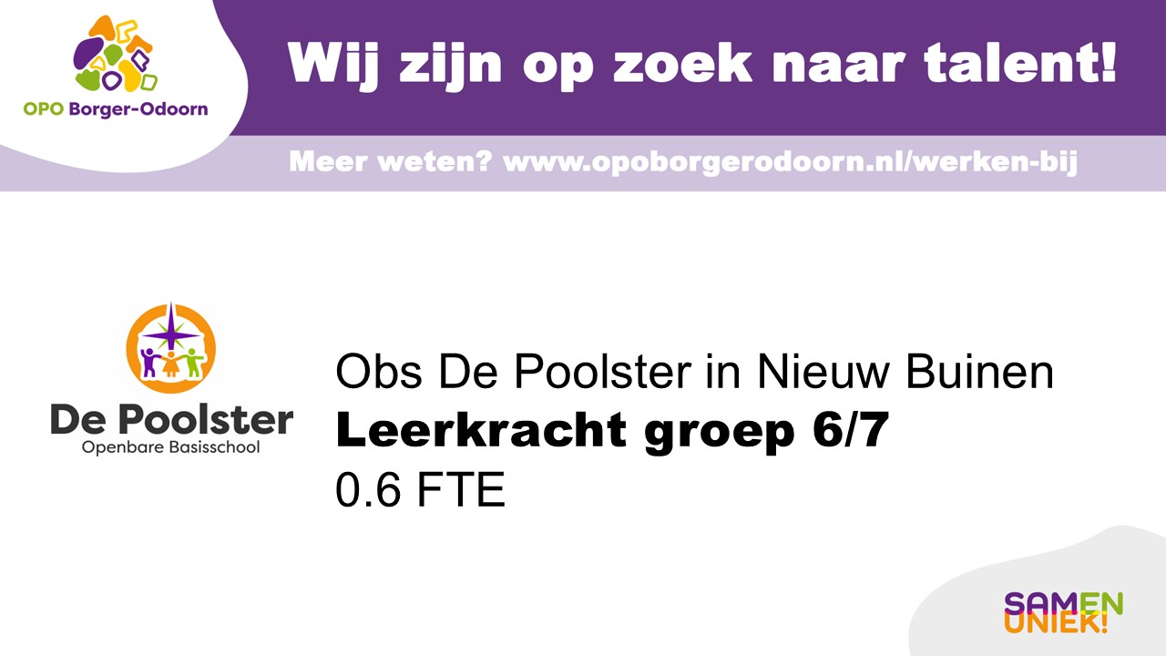Vacature Leerkracht